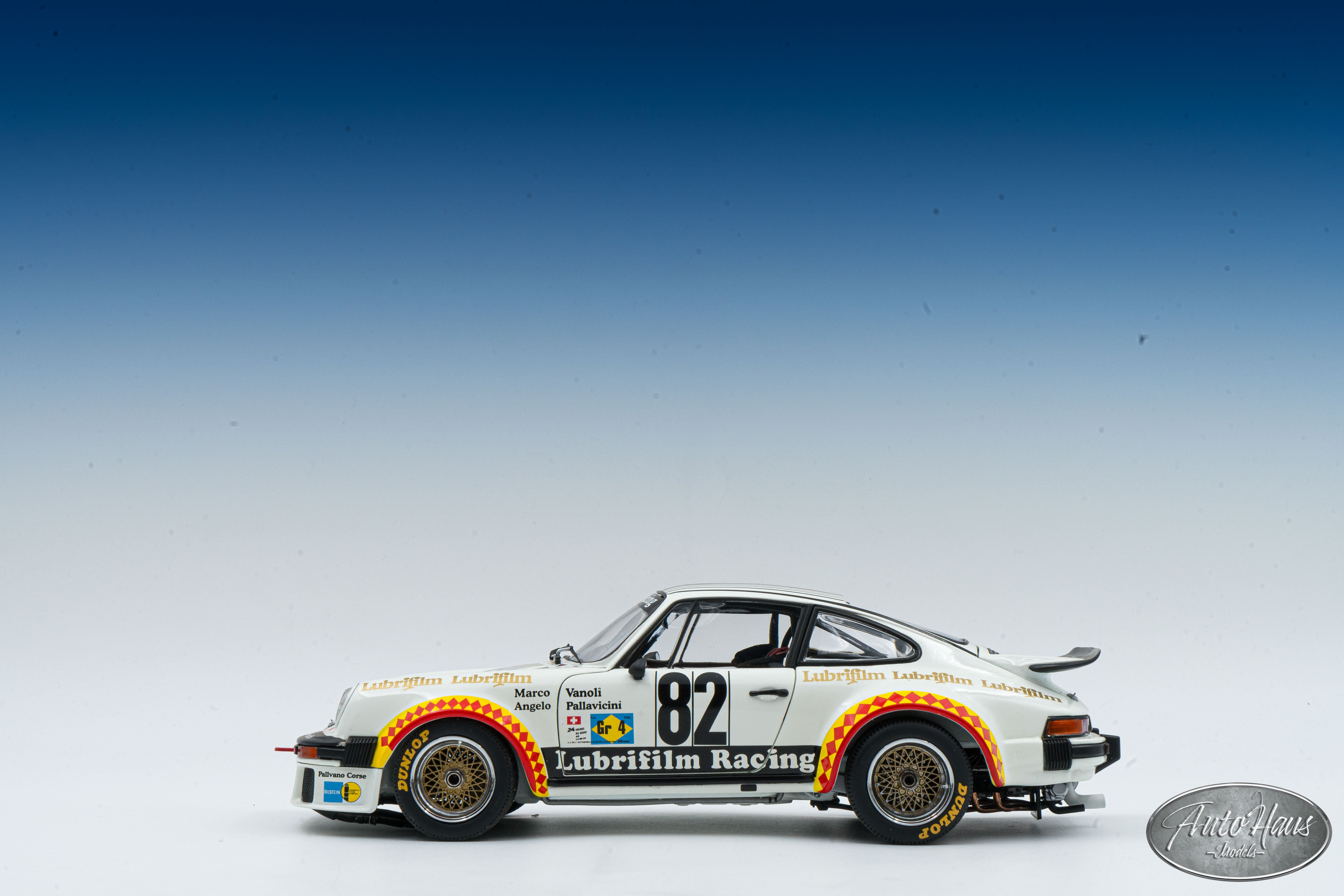 1/18 Exoto 1979 Porsche 934 RSR Le Mans #82 Lubrifilm – AutoHaus Models