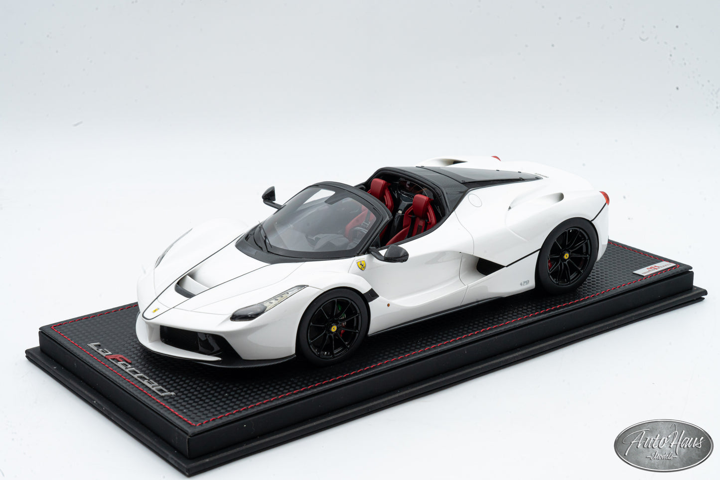 1/18 MR Collection Ferrari LaFerrari Aperta White ONE OFF
