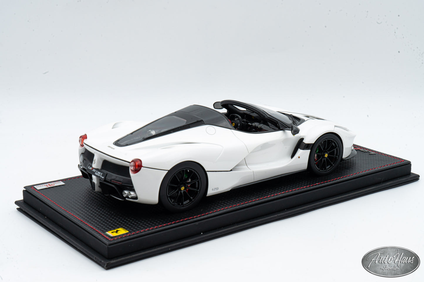1/18 MR Collection Ferrari LaFerrari Aperta White ONE OFF
