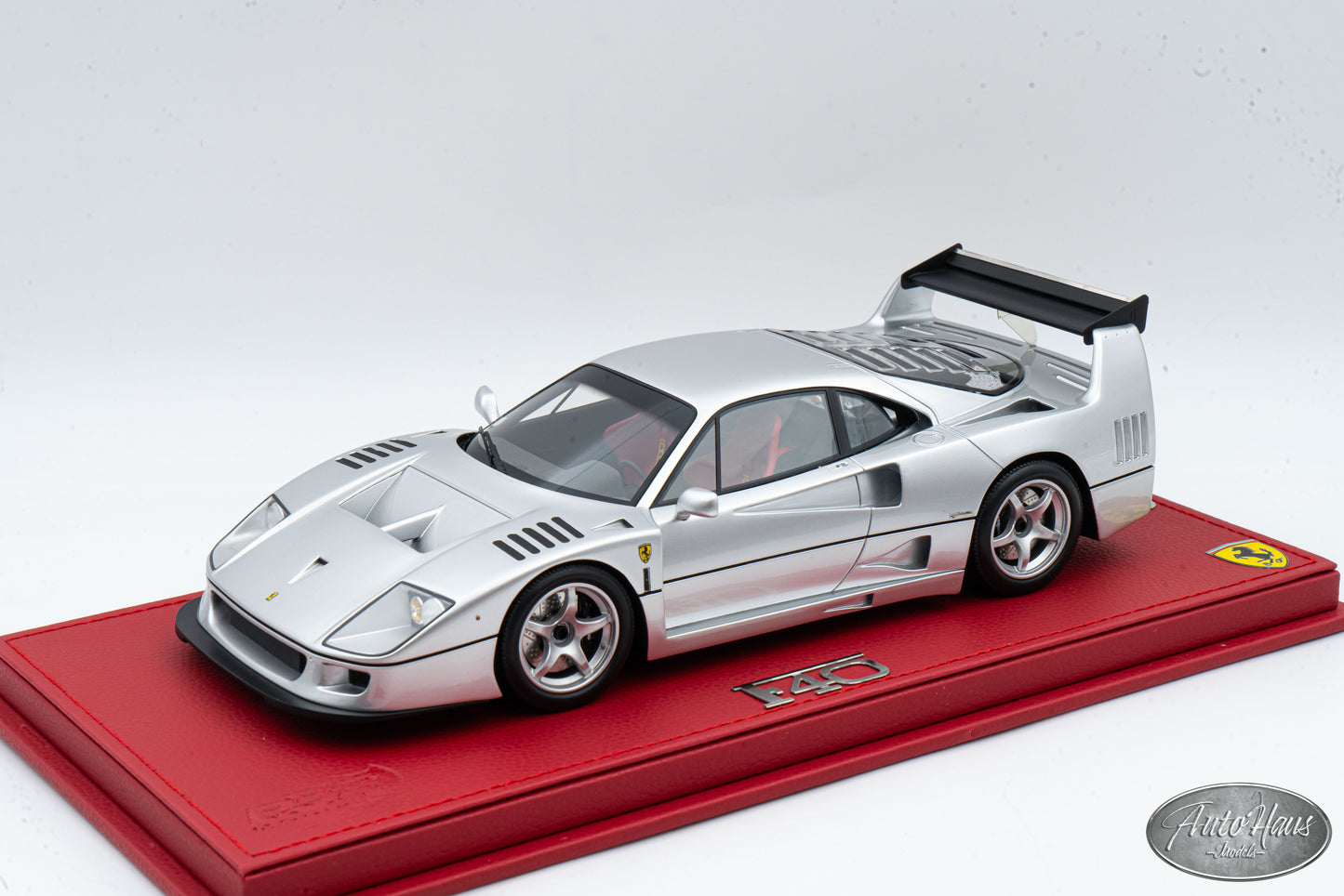 1/18 BBR 1989 Ferrari F40 LM Argento Nurburgring Silver P18169B