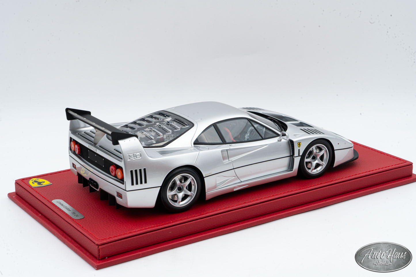 1/18 BBR 1989 Ferrari F40 LM Argento Nurburgring Silver P18169B