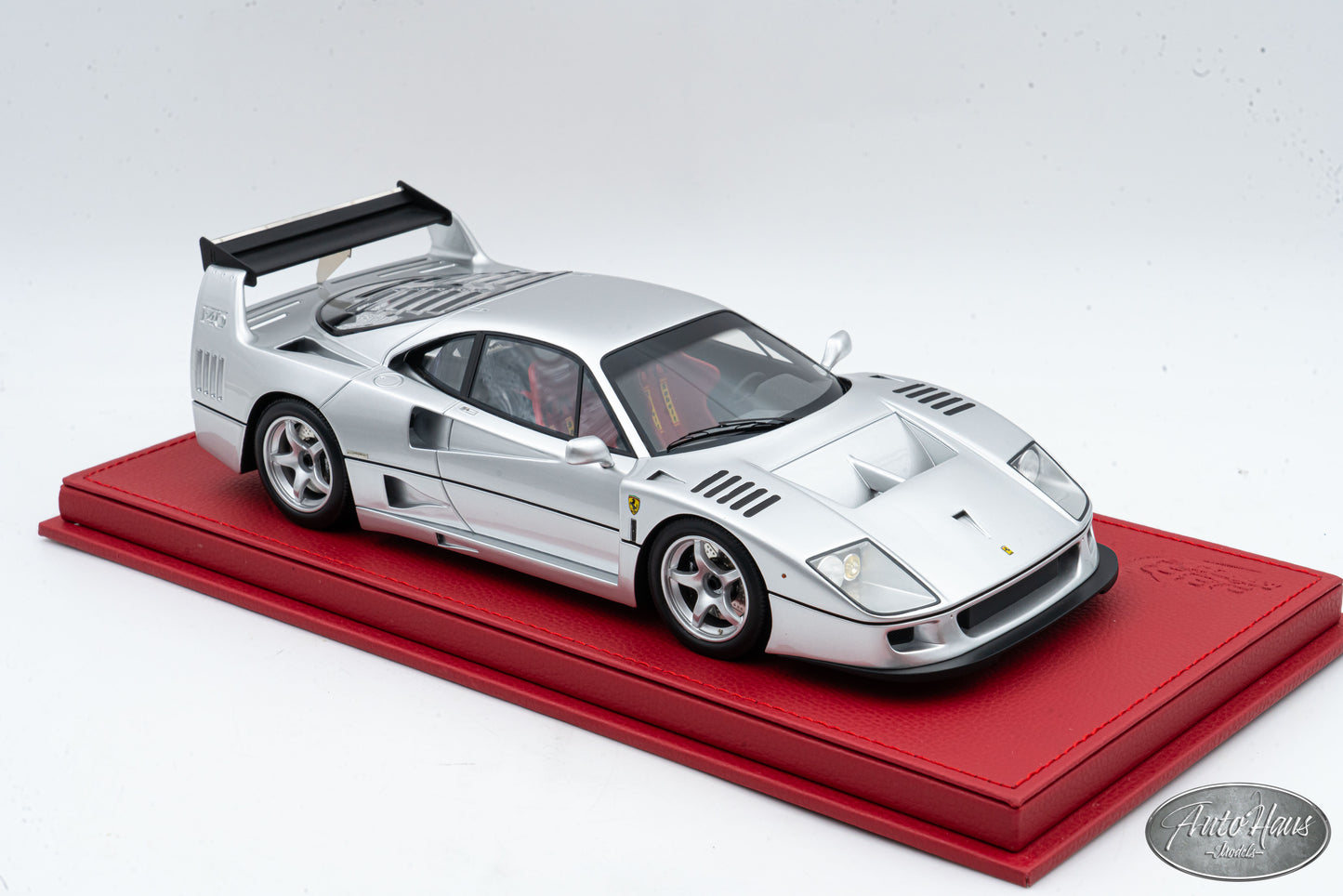 1/18 BBR 1989 Ferrari F40 LM Argento Nurburgring Silver P18169B