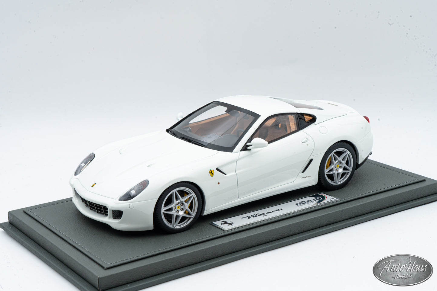 1/18 BBR Ferrari 599 GTB Fiorano Bianco Avus White BBR1871E
