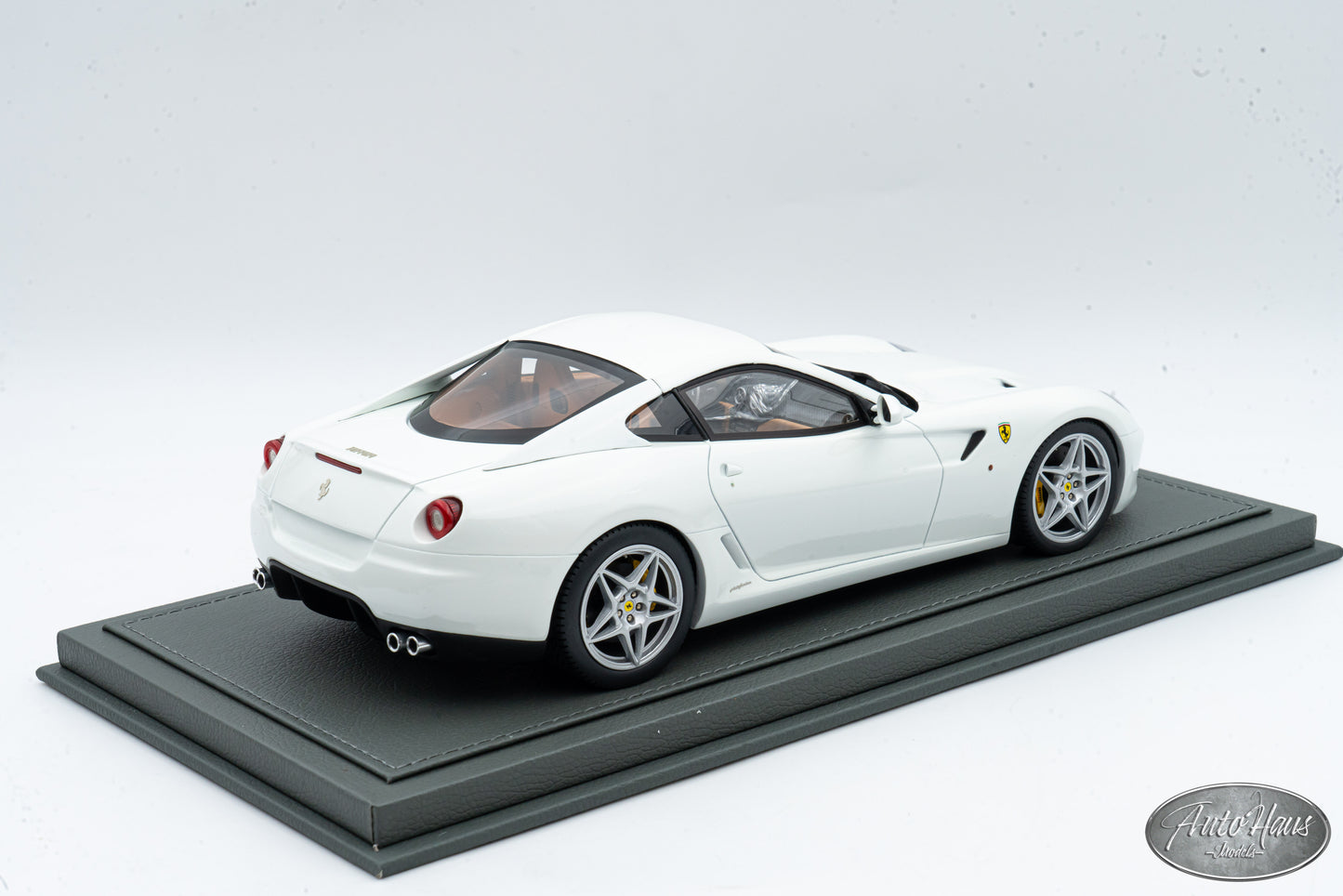 1/18 BBR Ferrari 599 GTB Fiorano Bianco Avus White BBR1871E