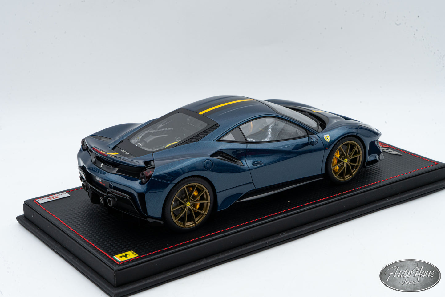 1/18 MR Collection Ferrari 488 Pista Abu Dhabi Blue
