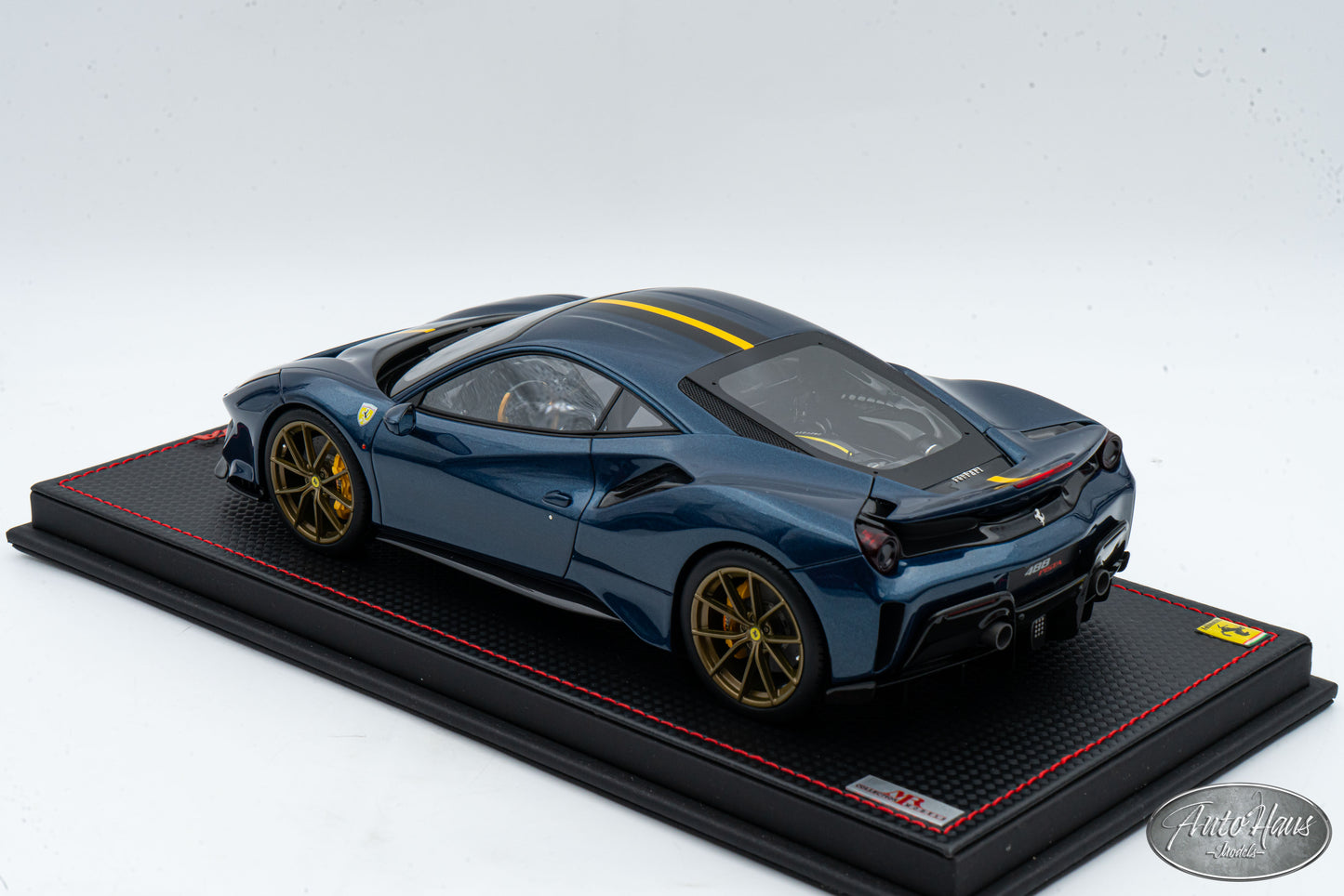 1/18 MR Collection Ferrari 488 Pista Abu Dhabi Blue