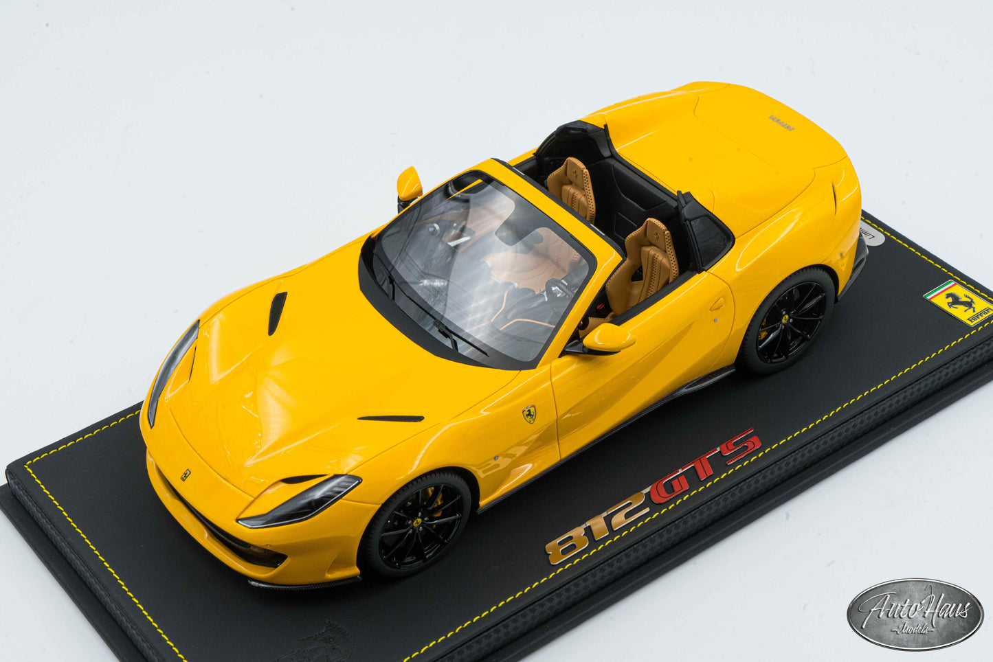 1/18 BBR Ferrari 812 GTS Gialo Modena Yellow