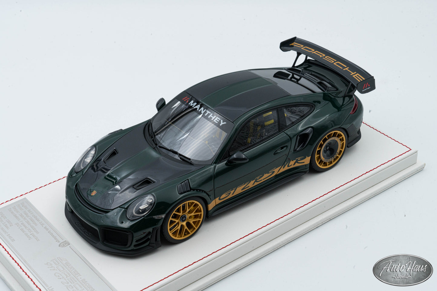 1/18 Davis Giovanni Porsche 911 GT2 RS MR British Green