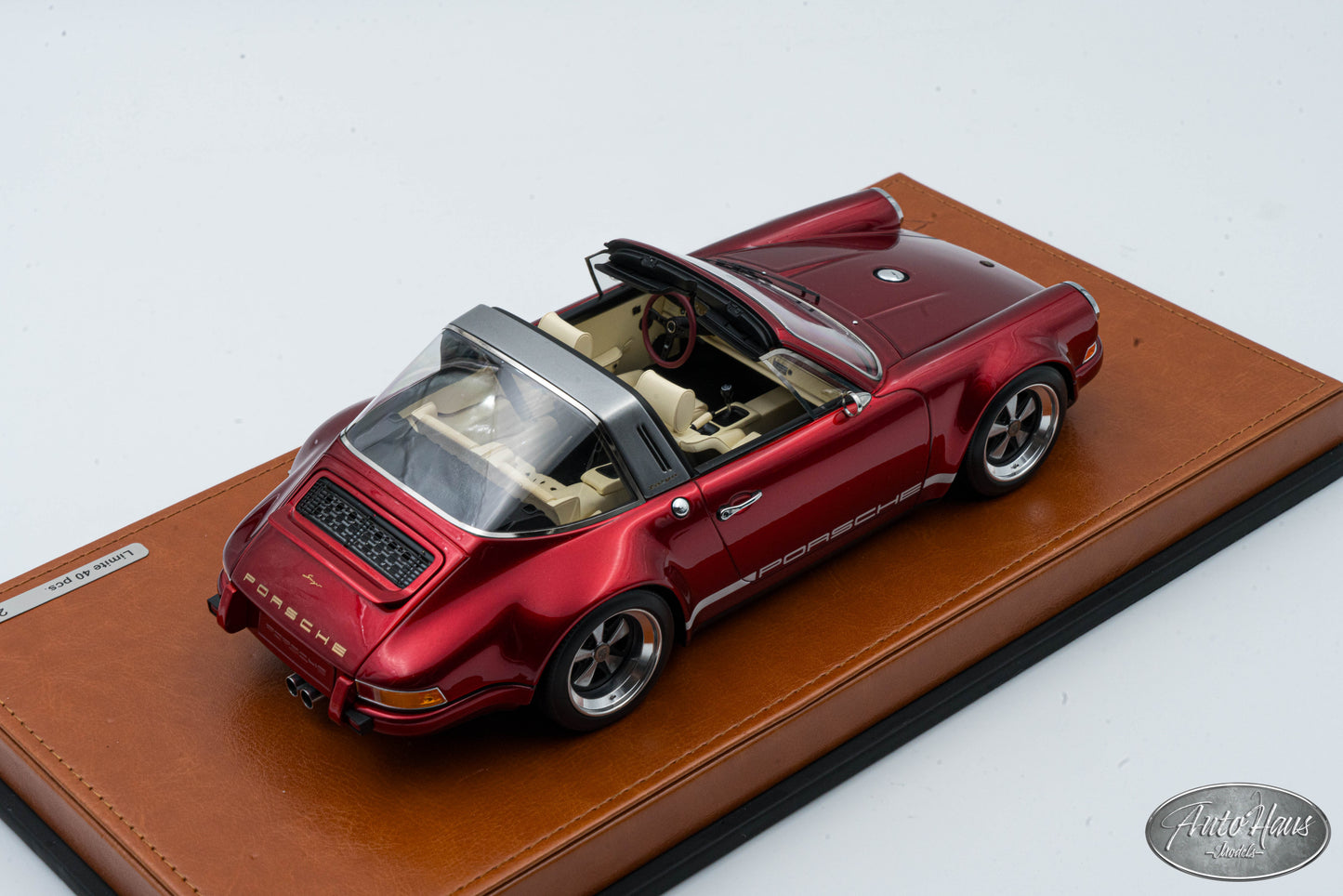 1/18 Make UP Singer Porsche 911 (964) Targa Red