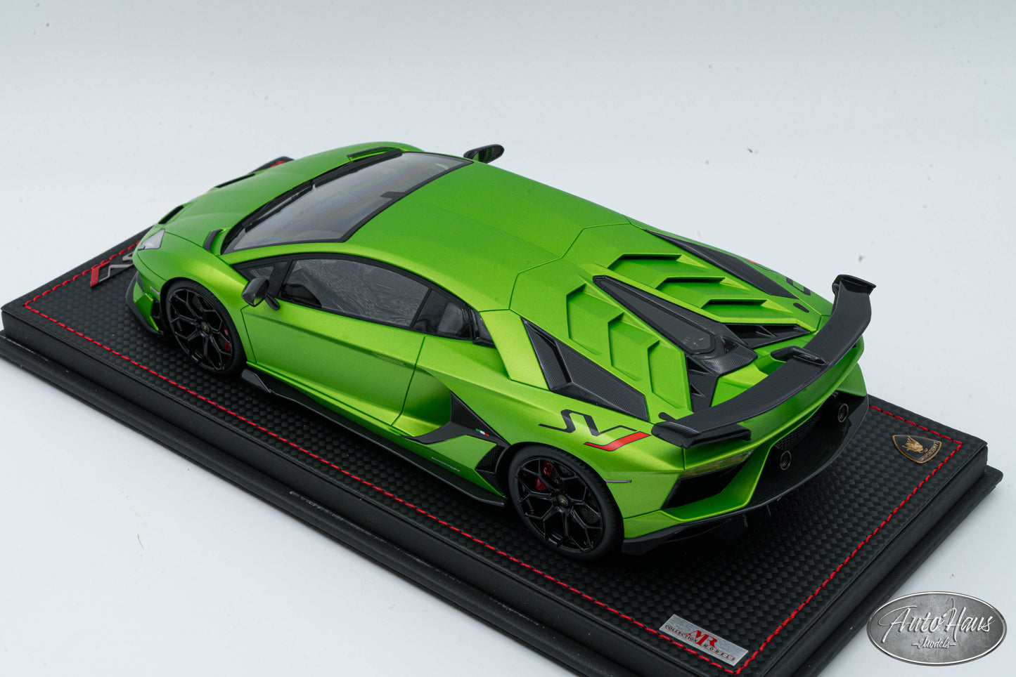 1/18 MR Collection Lamborghini Aventador SVJ Matt Green