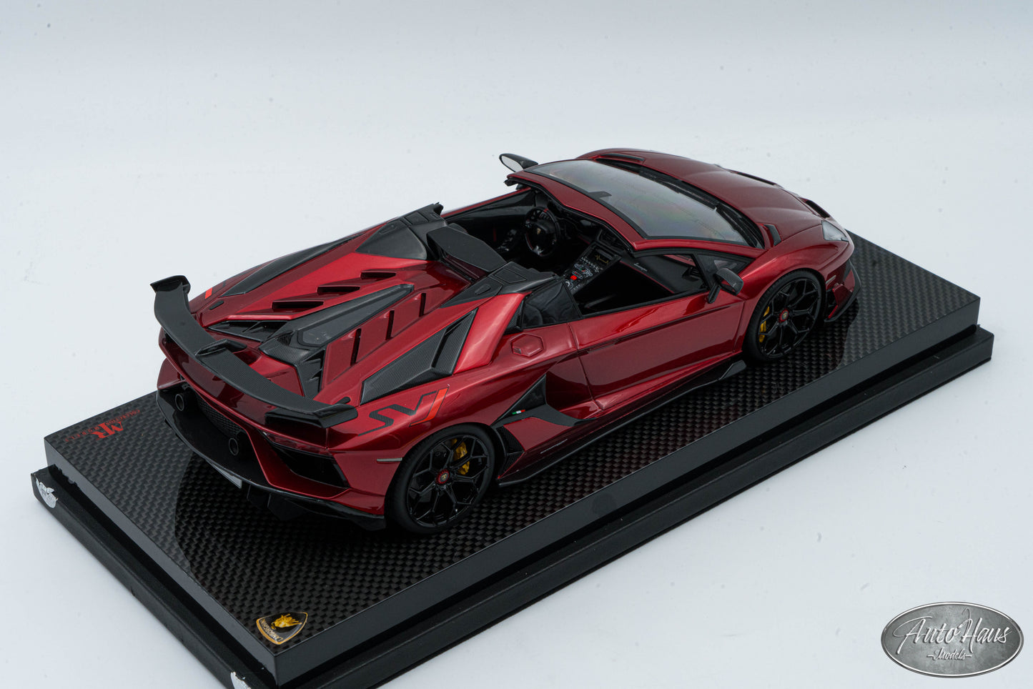 1/18 MR Collection Lamborghini Aventador SVJ Roadster Red one off