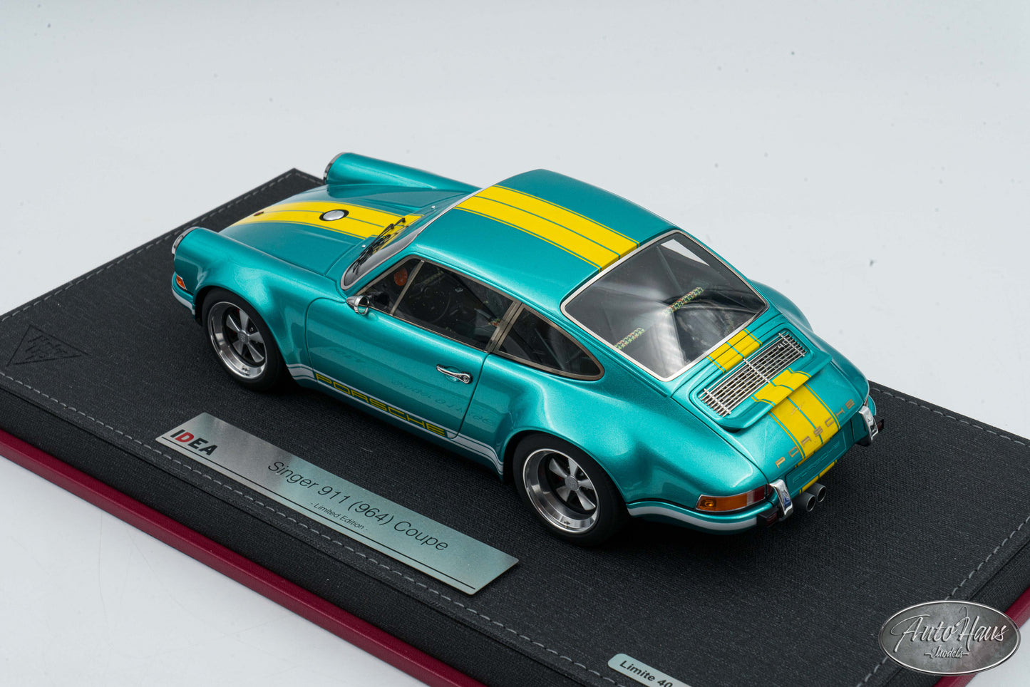 1/18 Make UP Singer Porsche 911 (964) Coupe Jade Blue