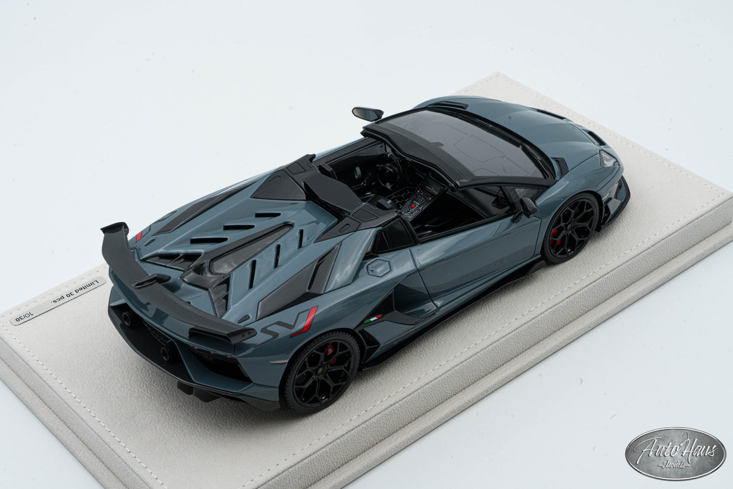 1/18 Make Up 2019 Lamborghini Aventador SVJ Roadster Grigio Telesto Gray