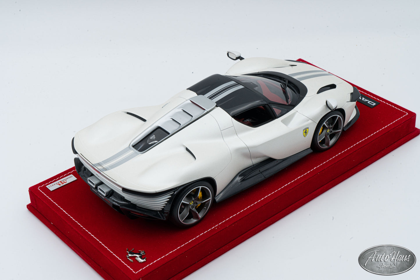 1/18 MR Collection Ferrari SP3 Daytona Matt White