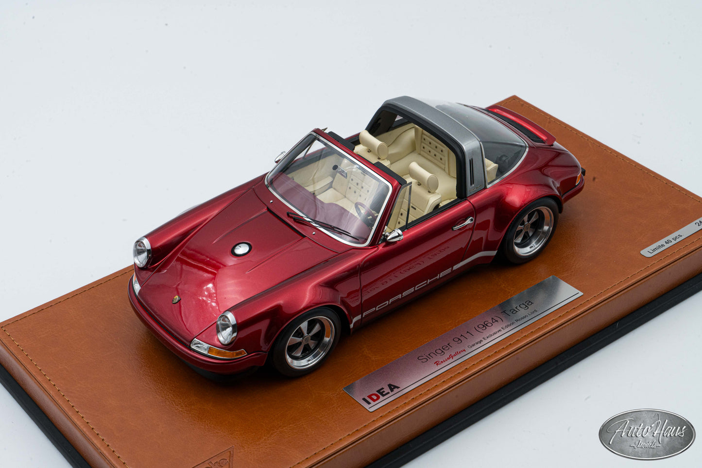 1/18 Make UP Singer Porsche 911 (964) Targa Red