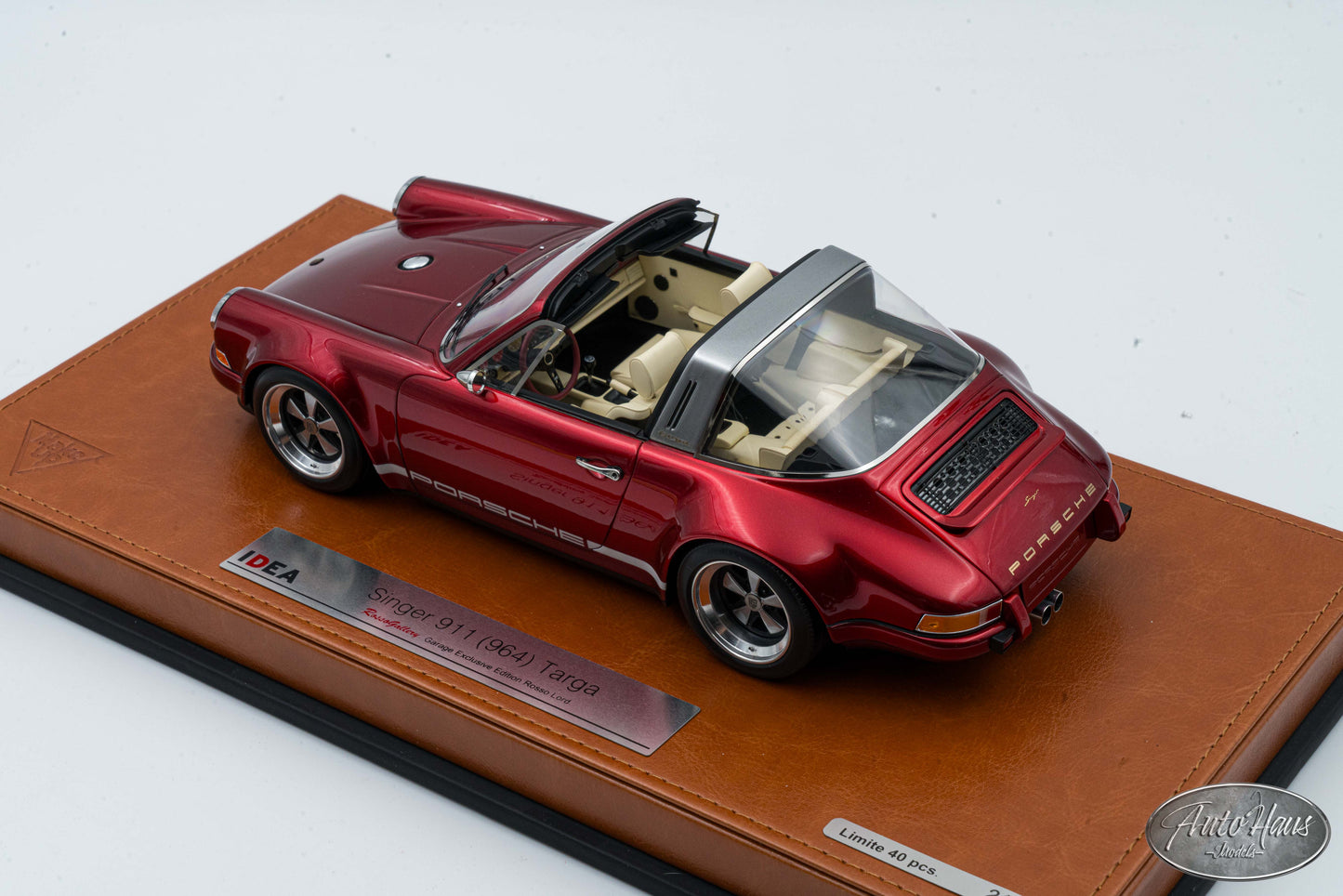 1/18 Make UP Singer Porsche 911 (964) Targa Red