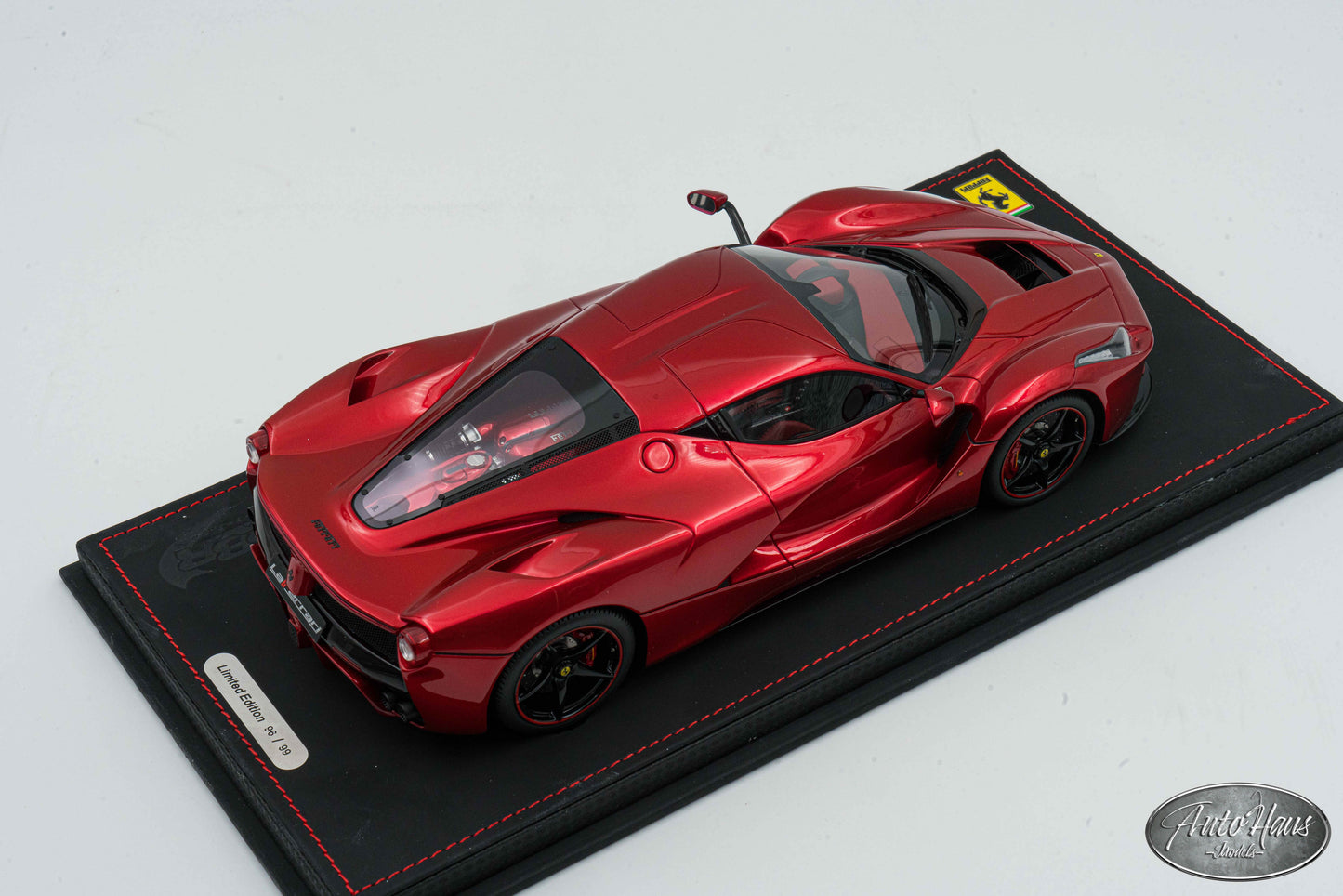 1/18 BBR Ferrari LaFerrari Coupe Red Lewis Hamiltons Car