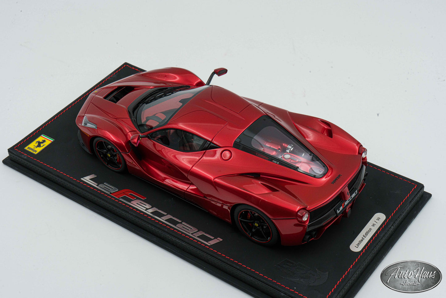 1/18 BBR Ferrari LaFerrari Coupe Red Lewis Hamiltons Car