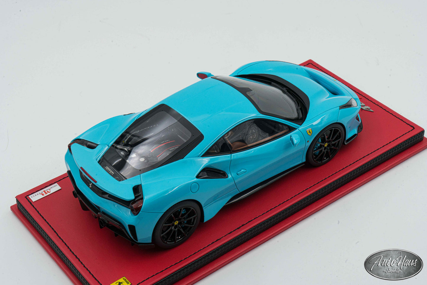 1/18 MR Collection Ferrari 488 Pista Baby Blue