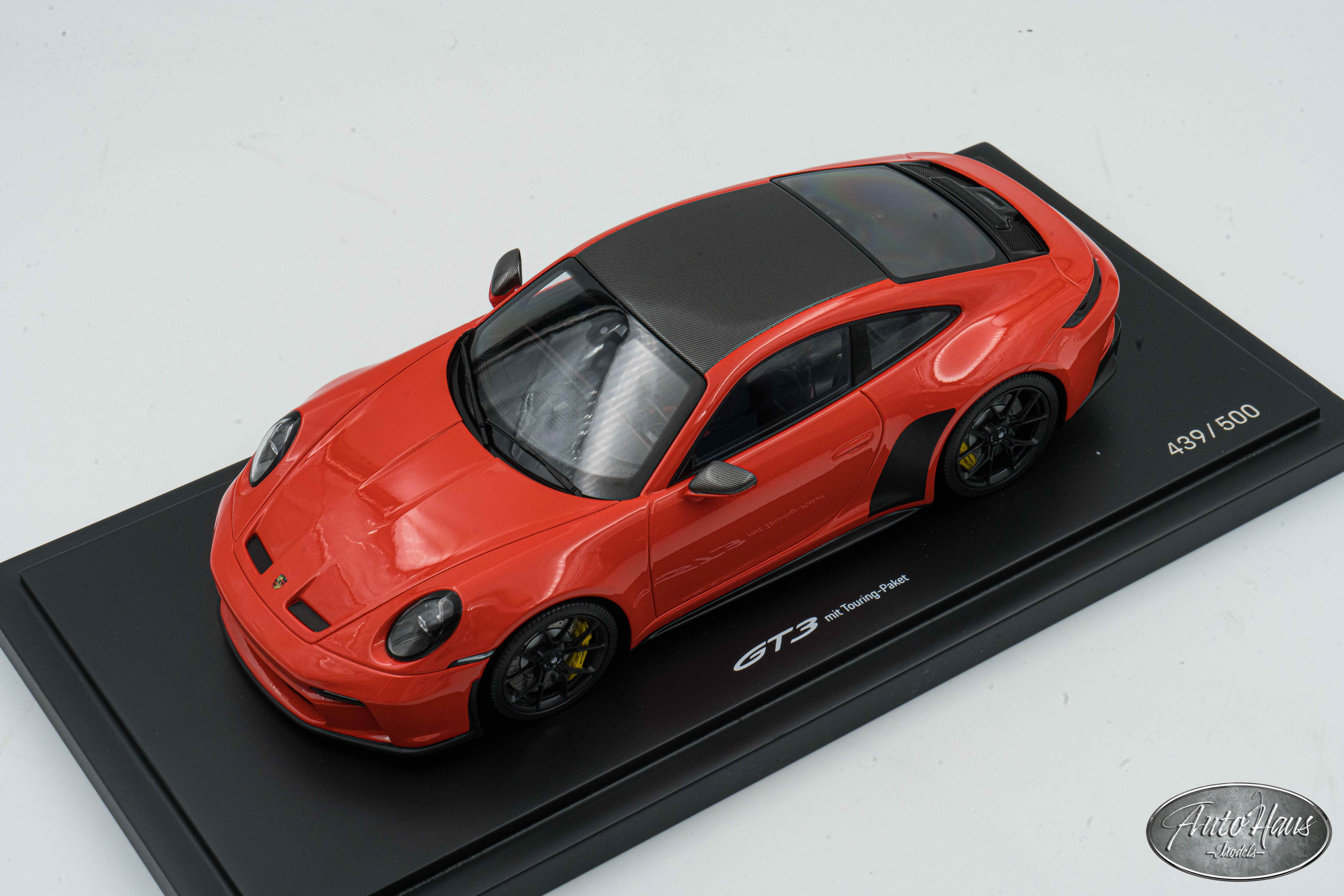 1/18 Spark Porsche 911 (992) GT3 Touring Orange – AutoHaus Models