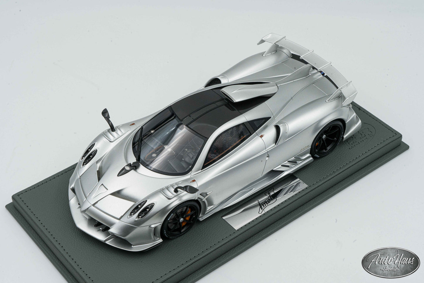 1/18 BBR Pagani Imola Matt Silver AMG