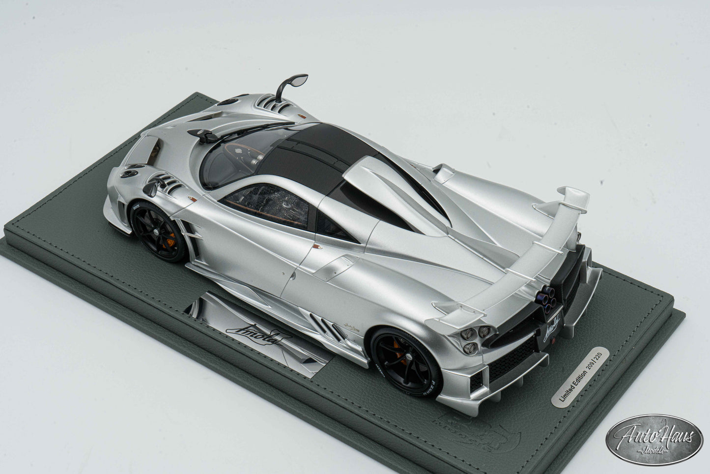 1/18 BBR Pagani Imola Matt Silver AMG