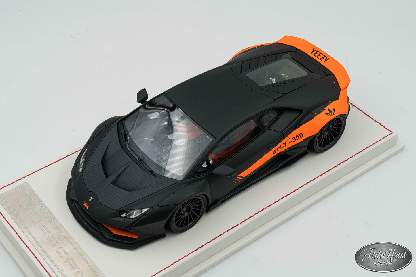 1/18 Davis & Giovanni LB Performance Lamborghini Huracan Matt Black