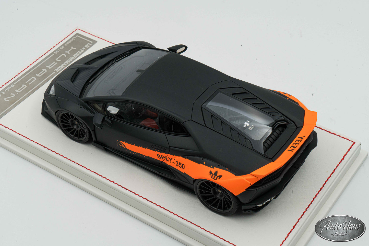 1/18 Davis & Giovanni LB Performance Lamborghini Huracan Matt Black