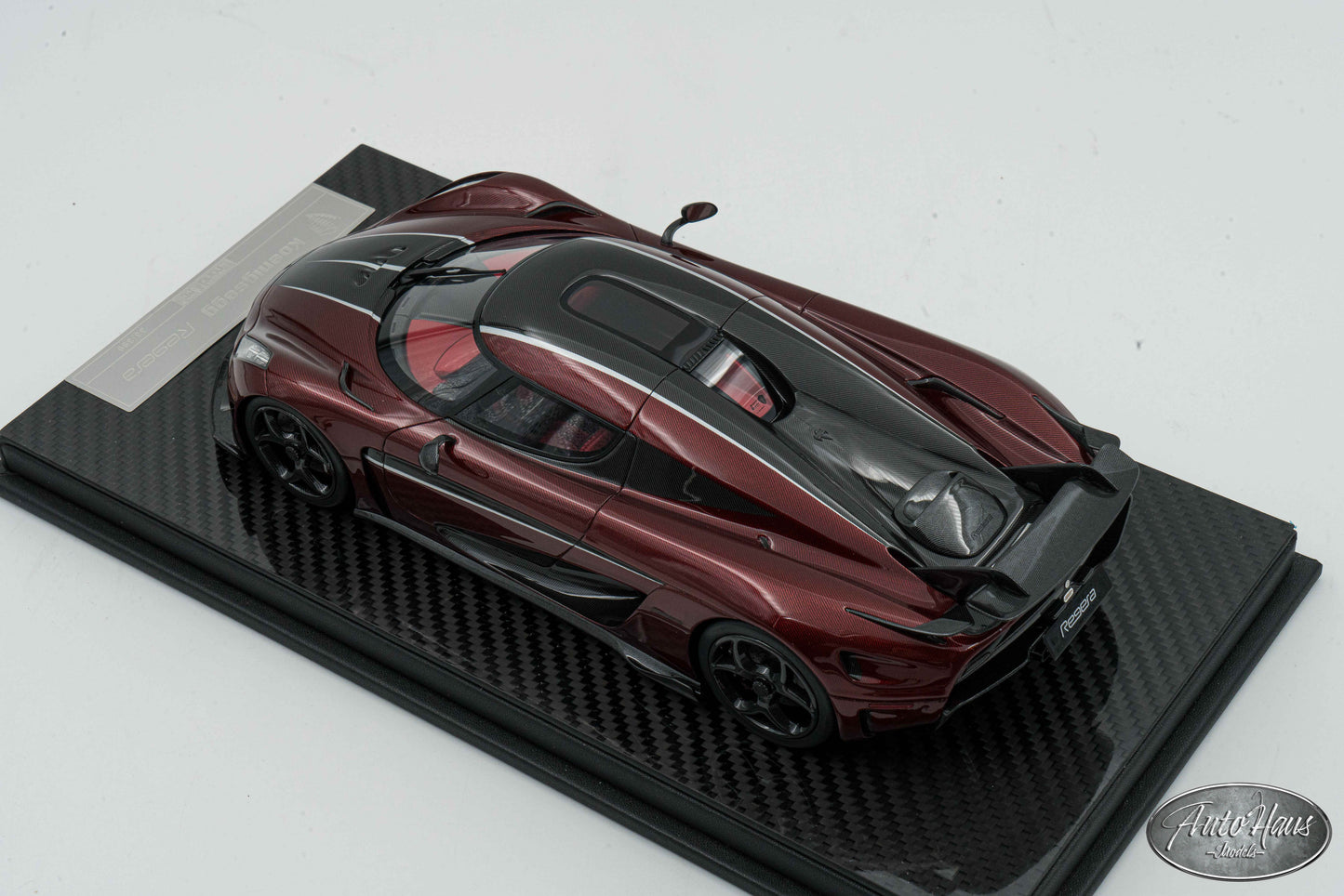 1/18 Frontiart Koenigsegg Regera Red Carbon