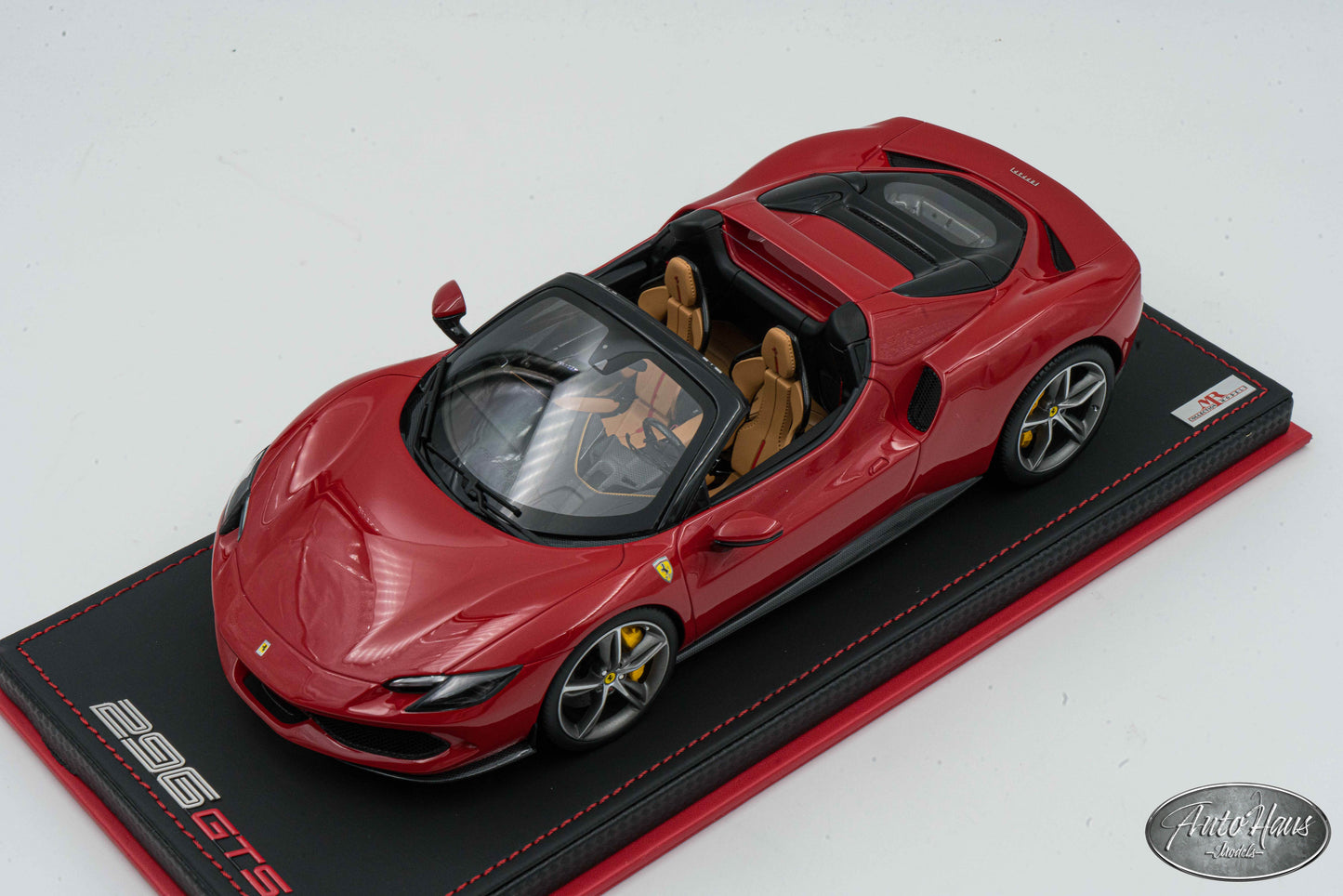 1/18 MR Collection Ferrari 296 GTS Rosso corsa Red