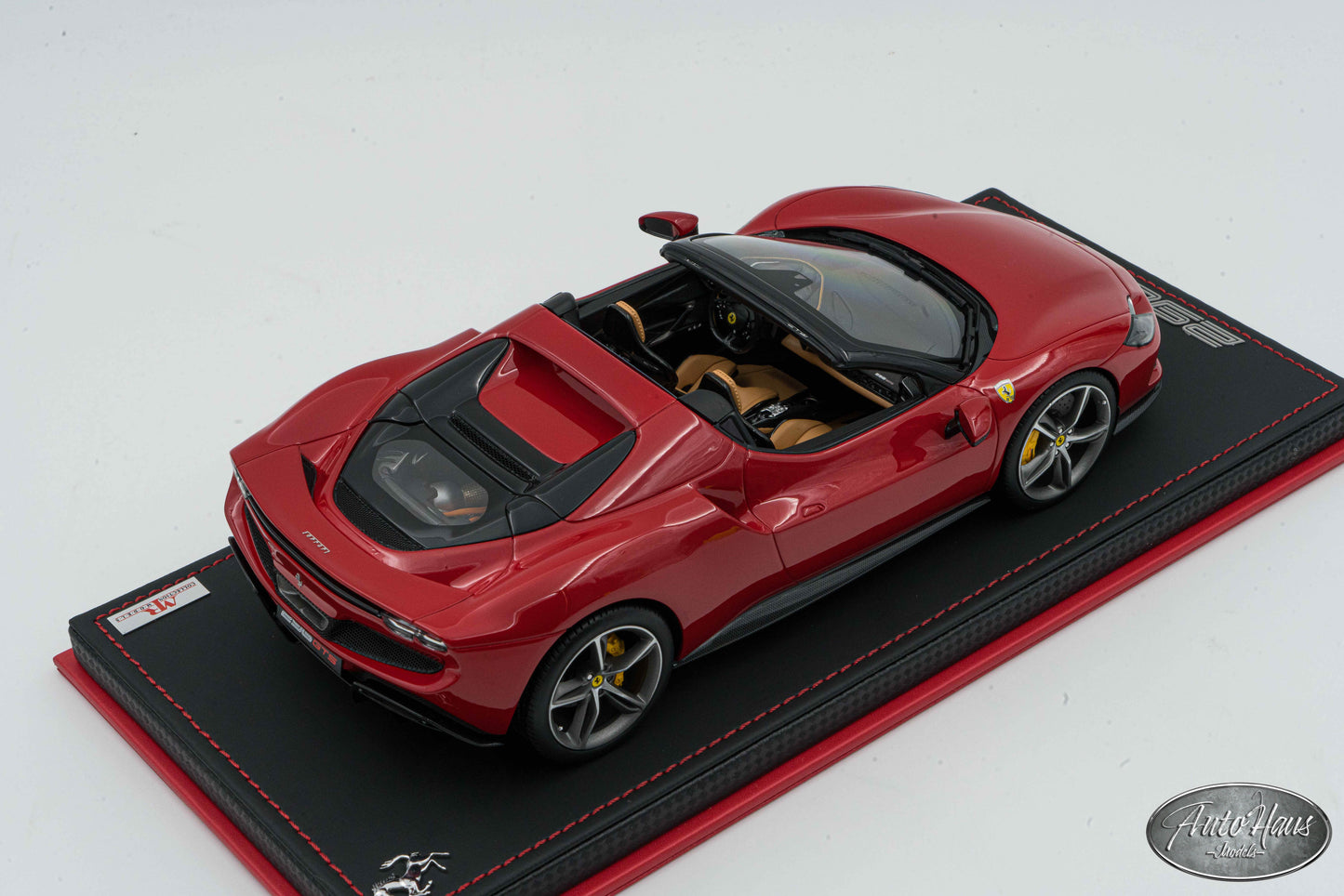 1/18 MR Collection Ferrari 296 GTS Rosso corsa Red