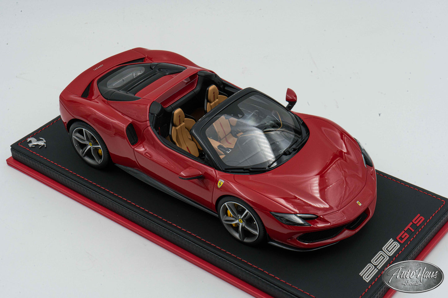 1/18 MR Collection Ferrari 296 GTS Rosso corsa Red