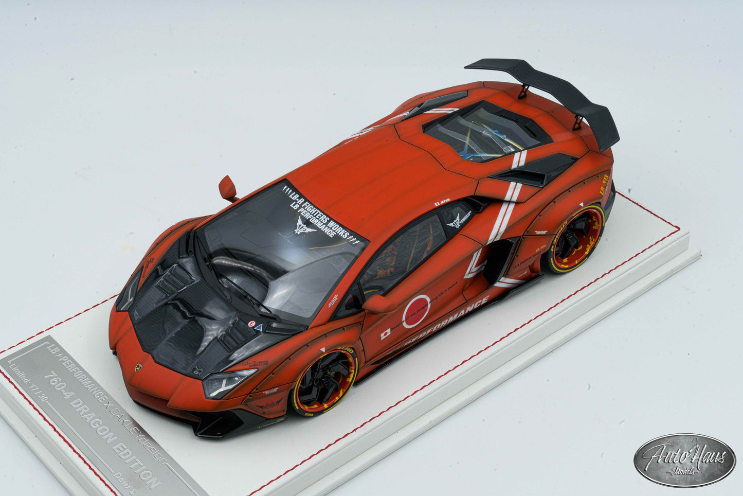 1/18 Davis & Giovanni LB Performance x Oakley Design Lamborghini Aventador LP760-4 Dirty Orange