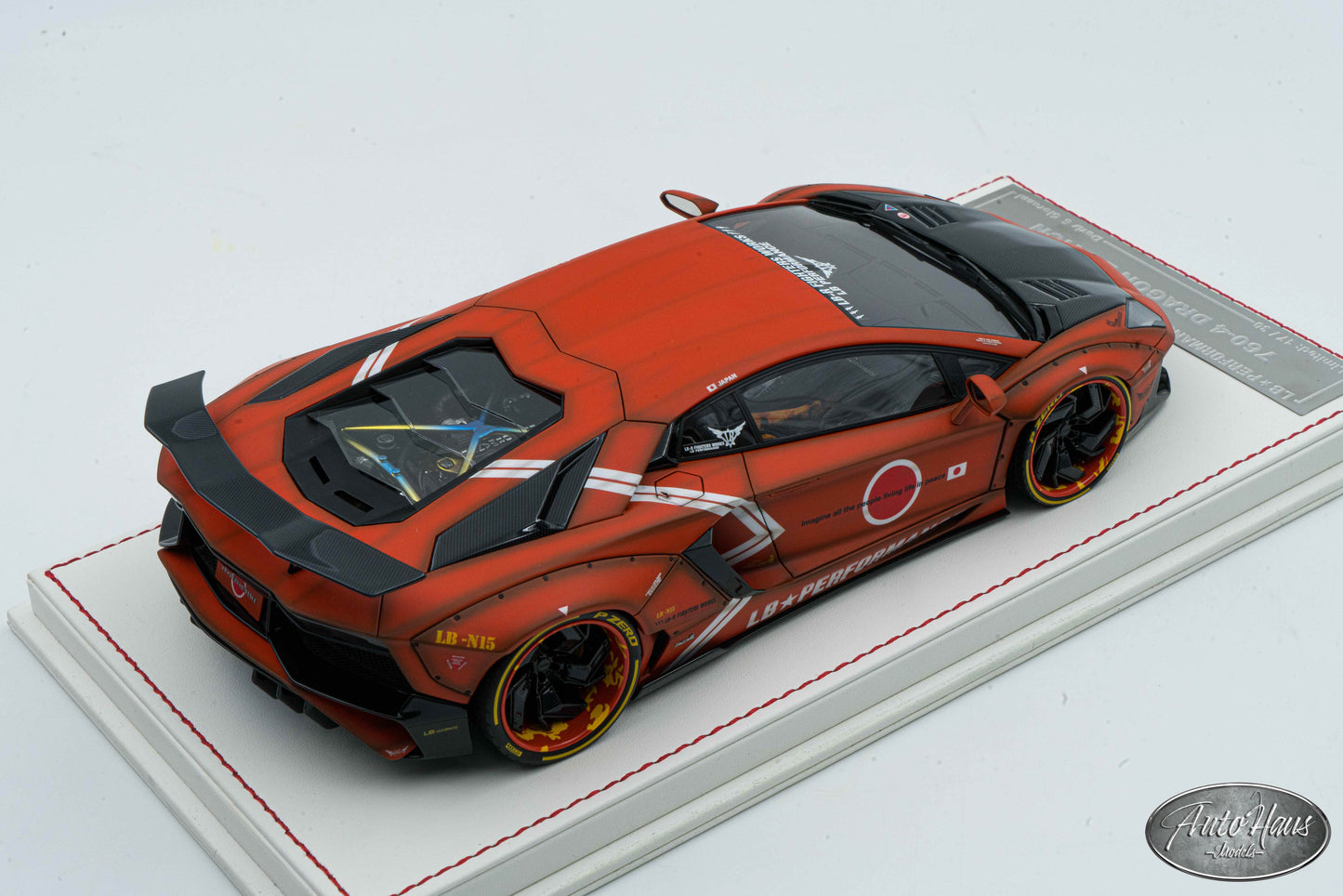 1/18 Davis & Giovanni LB Performance x Oakley Design Lamborghini Aventador LP760-4 Dirty Orange