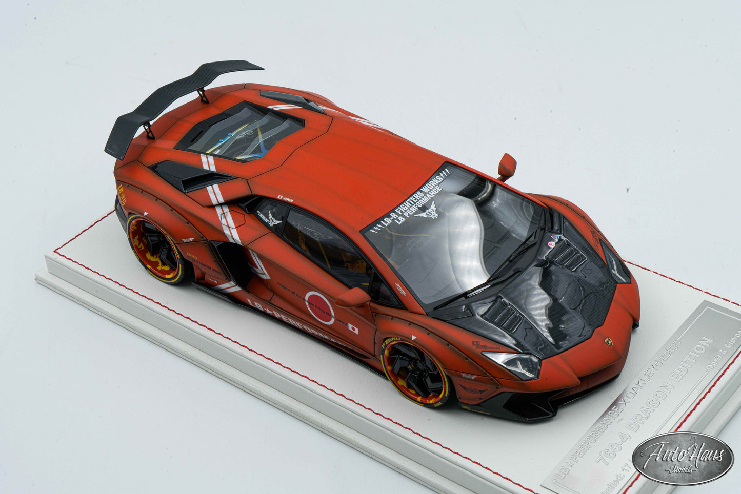 1/18 Davis & Giovanni LB Performance x Oakley Design Lamborghini Aventador LP760-4 Dirty Orange