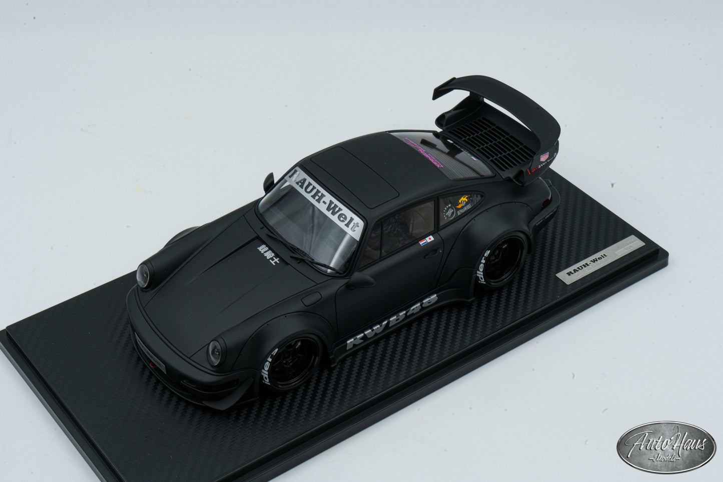 1/18 Ignition Model RWB Porsche 911 (964) Matt Black