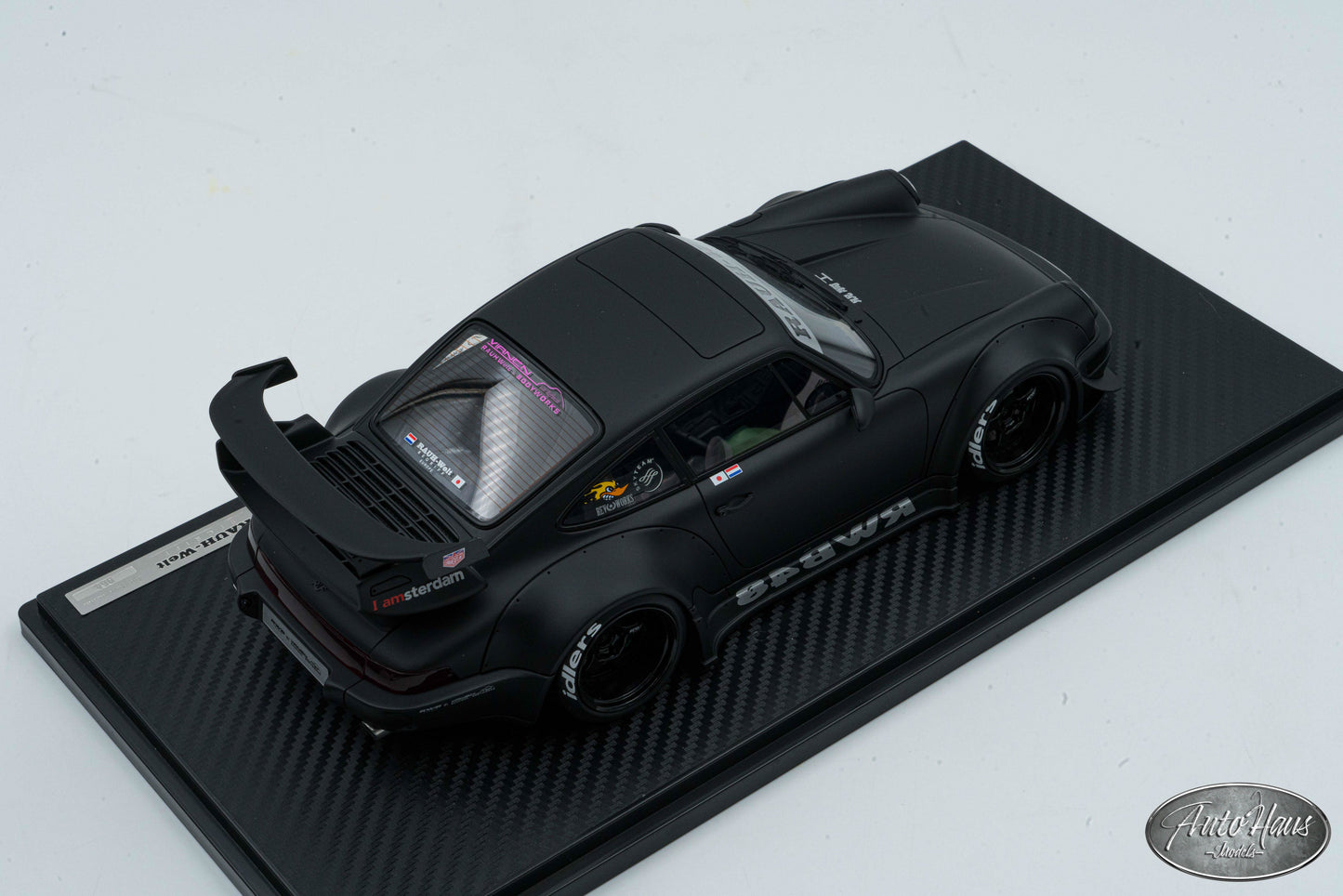 1/18 Ignition Model RWB Porsche 911 (964) Matt Black