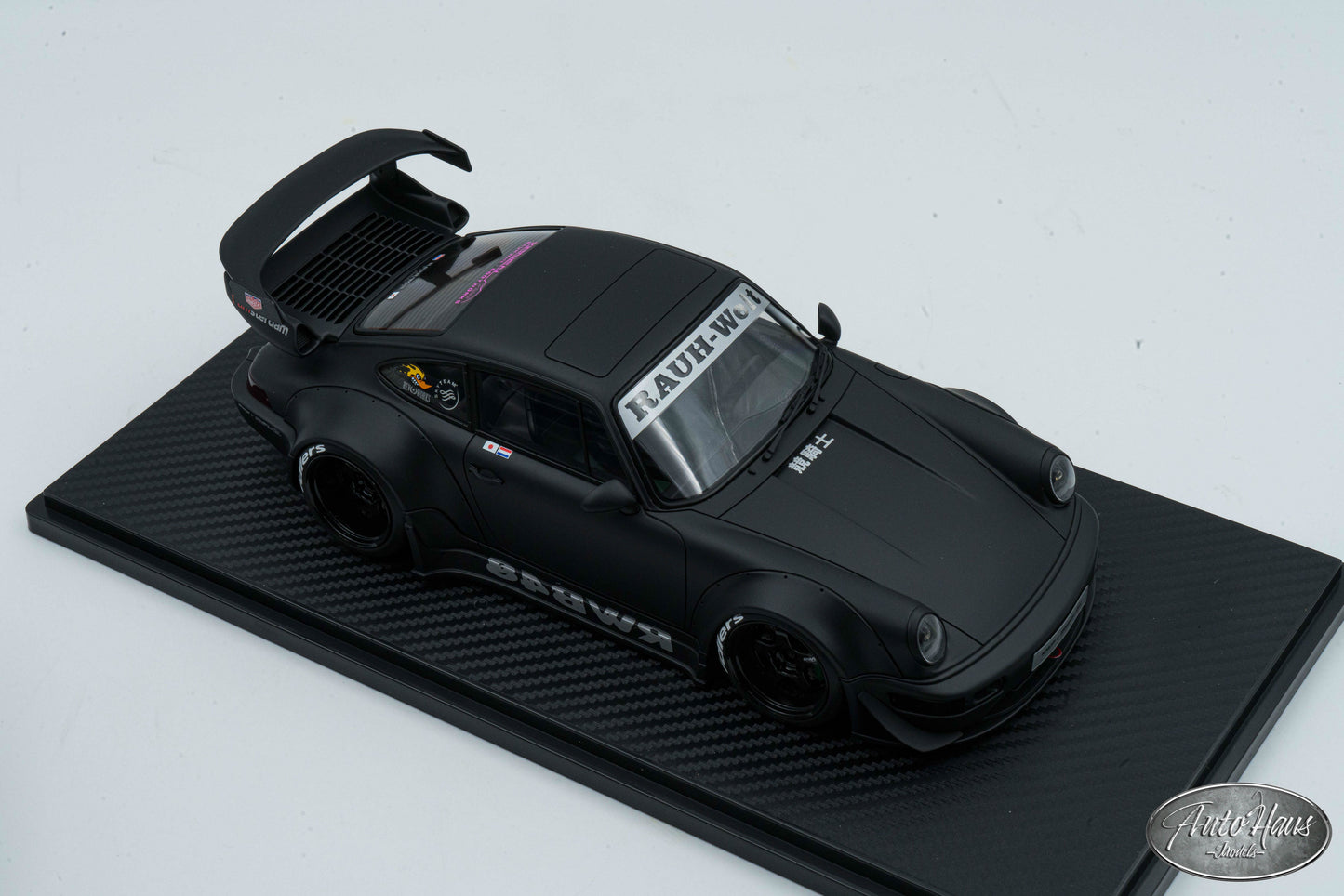 1/18 Ignition Model RWB Porsche 911 (964) Matt Black