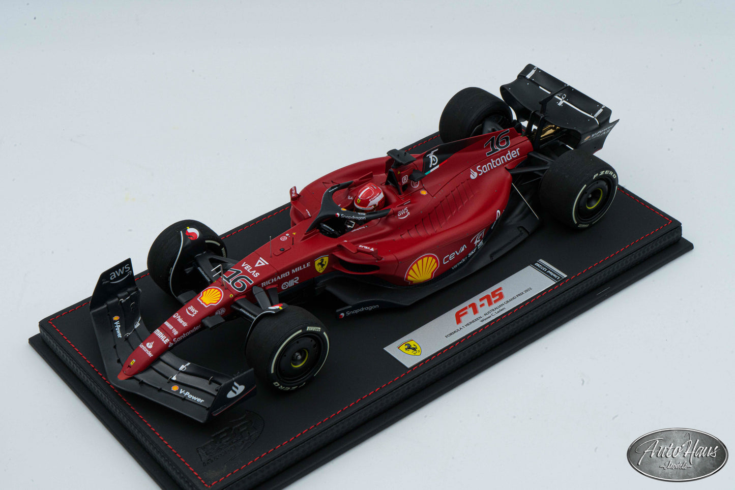 1/18 BBR Ferrari F1-75 2022 Australian GP Charles Leclerc Formula 1