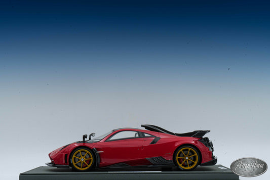 1/18 BBR Pagani Imola Gloss Red with Gold Wheels AMG