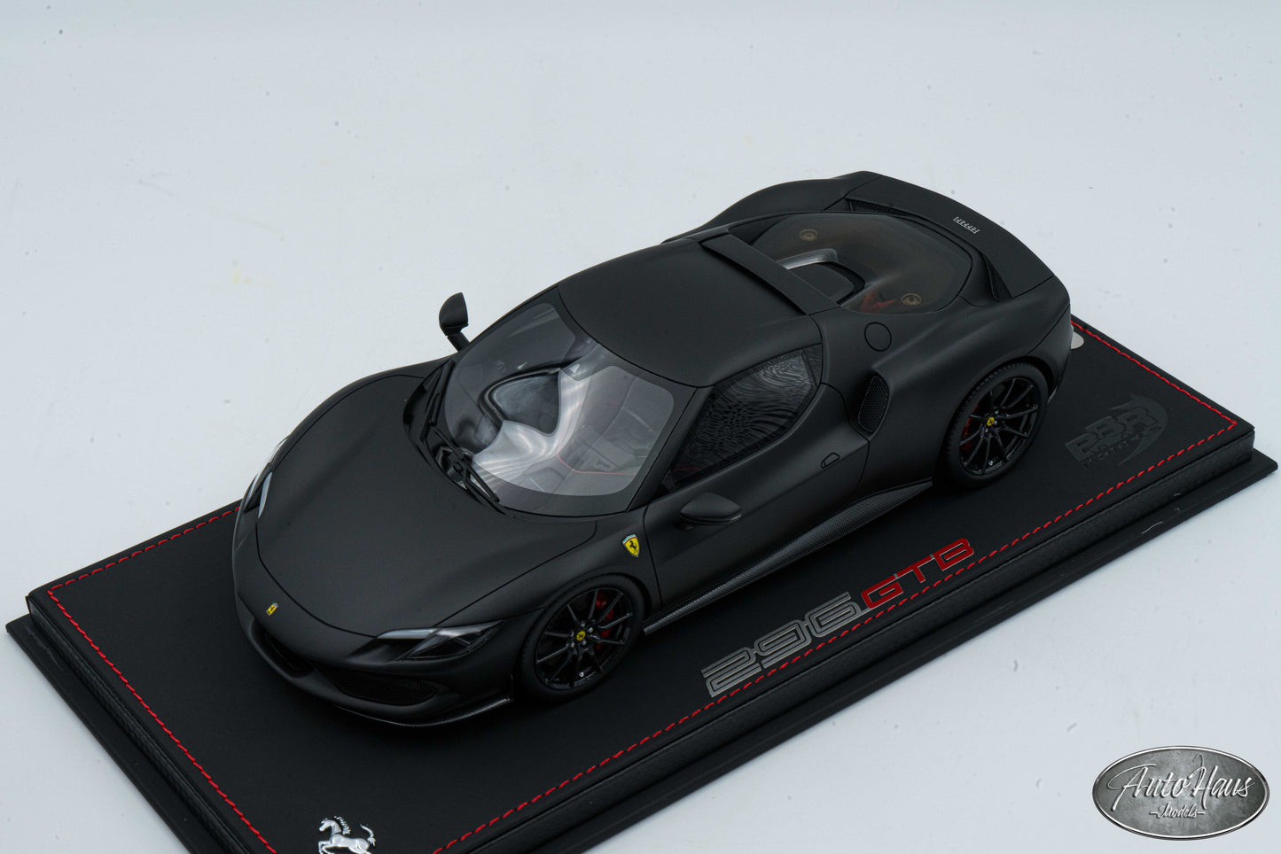 1/18 BBR Ferrari 296 GTB Matt Black