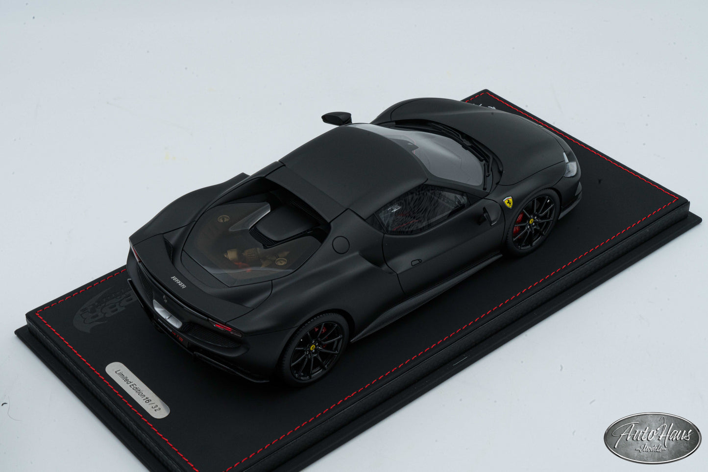 1/18 BBR Ferrari 296 GTB Matt Black