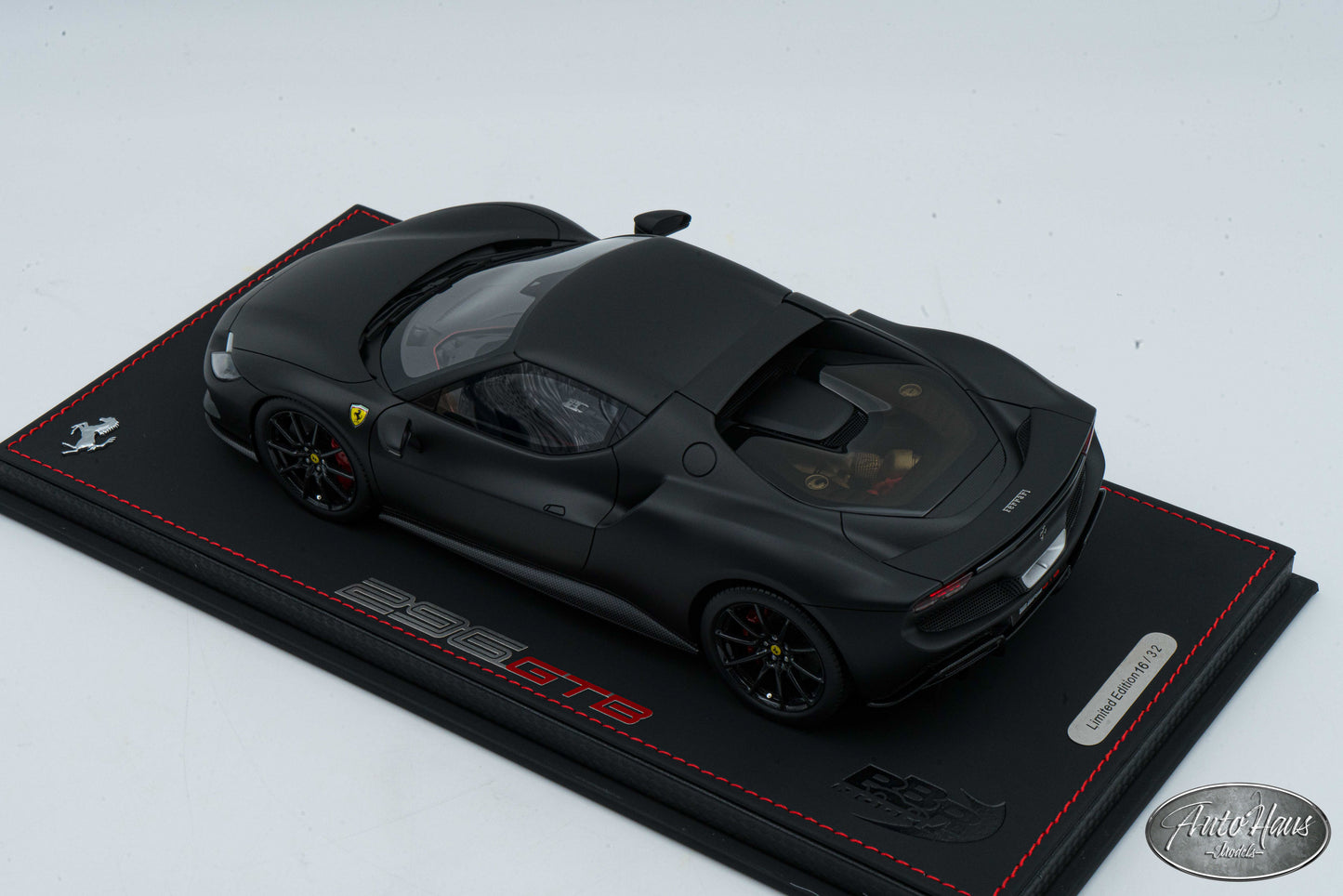 1/18 BBR Ferrari 296 GTB Matt Black