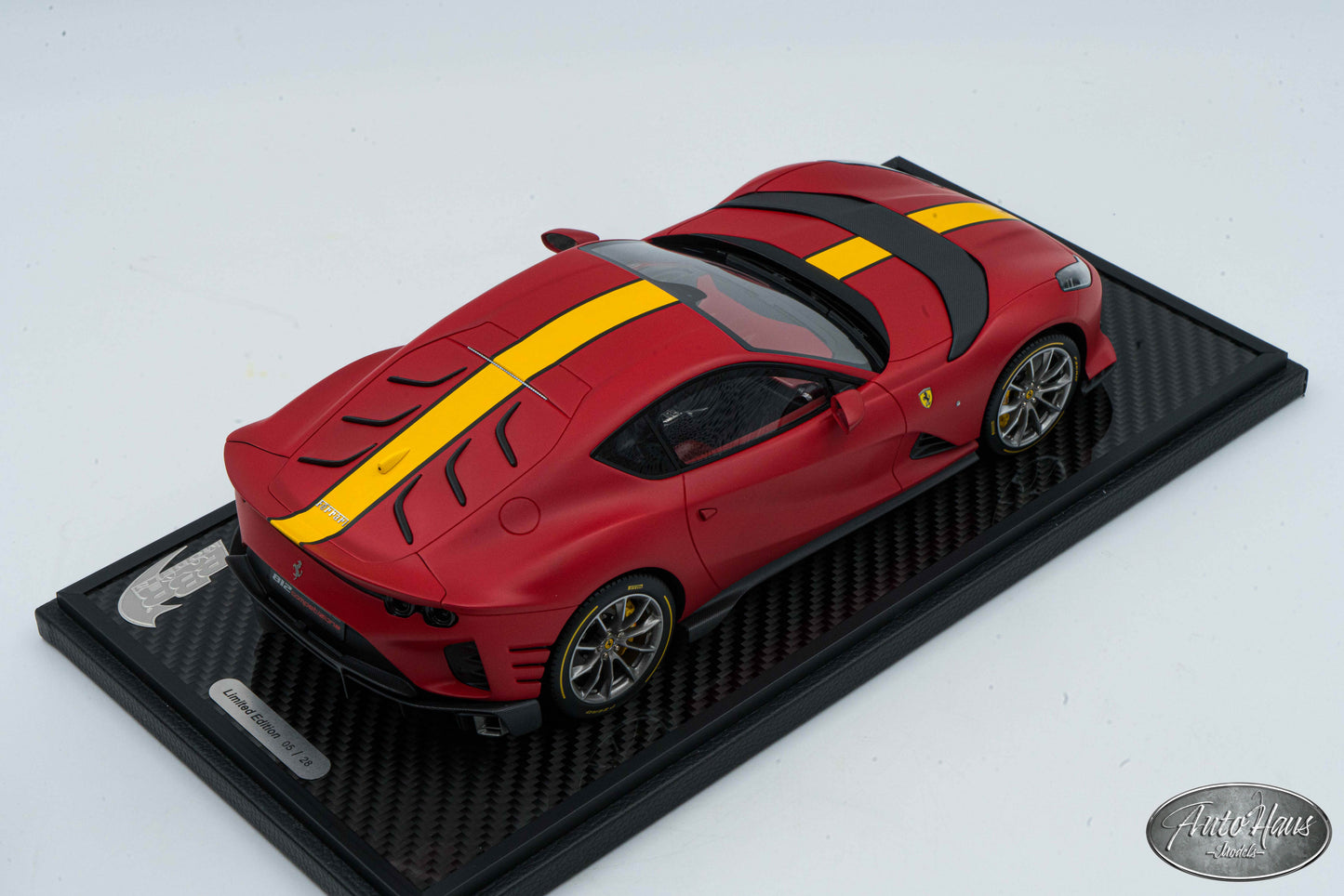 1/18 BBR Ferrari 812 Competizione Matt Red