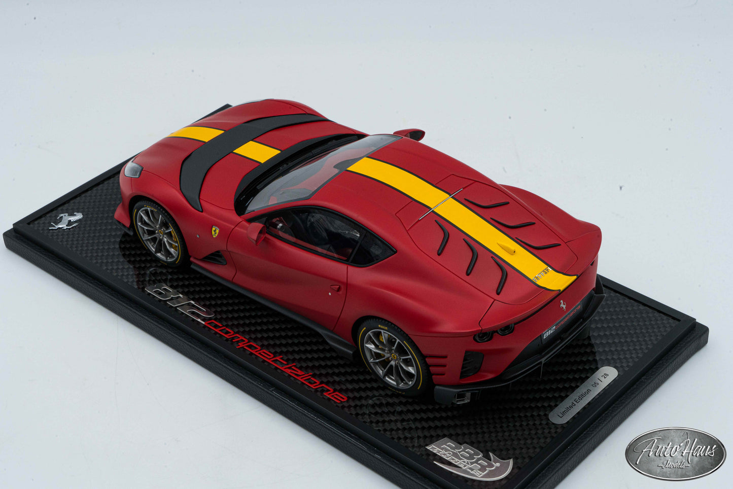 1/18 BBR Ferrari 812 Competizione Matt Red