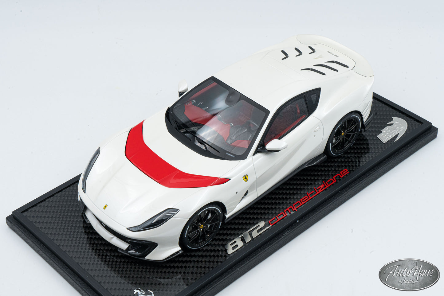 1/18 BBR Ferrari 812 Competizione Gloss White