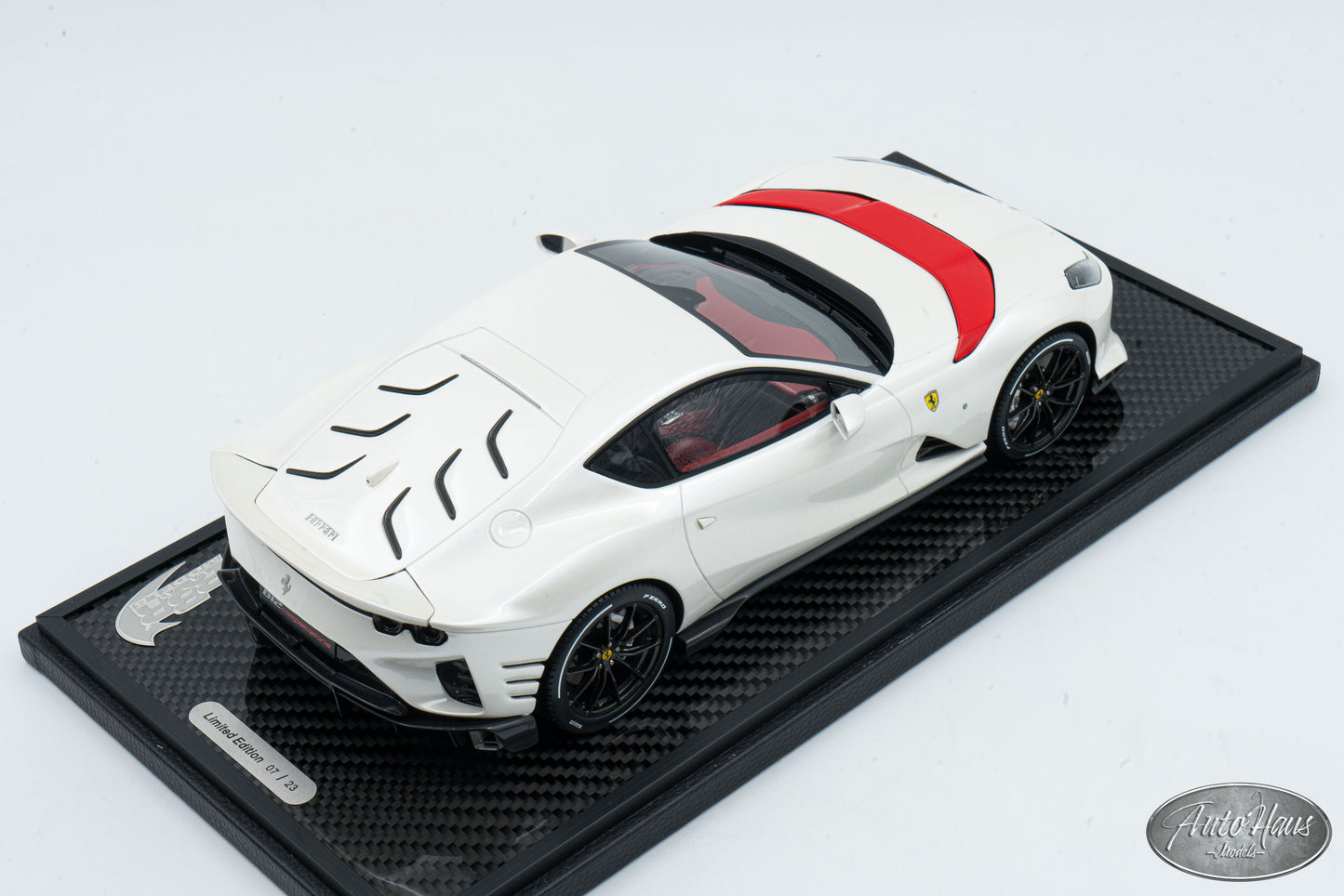 1/18 BBR Ferrari 812 Competizione Gloss White