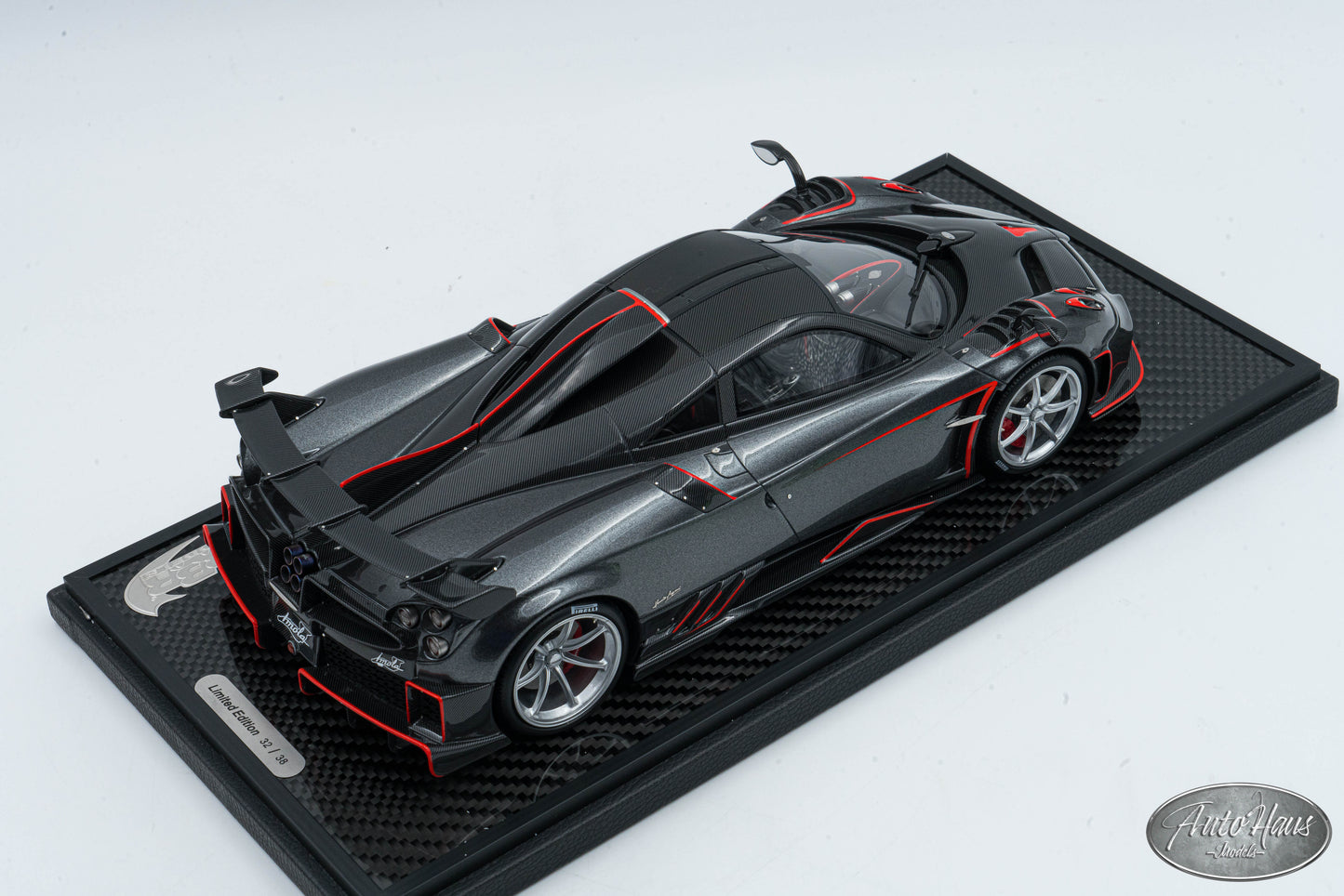 1/18 BBR 2020 Pagani Imola Metallic Dark Gray AMG