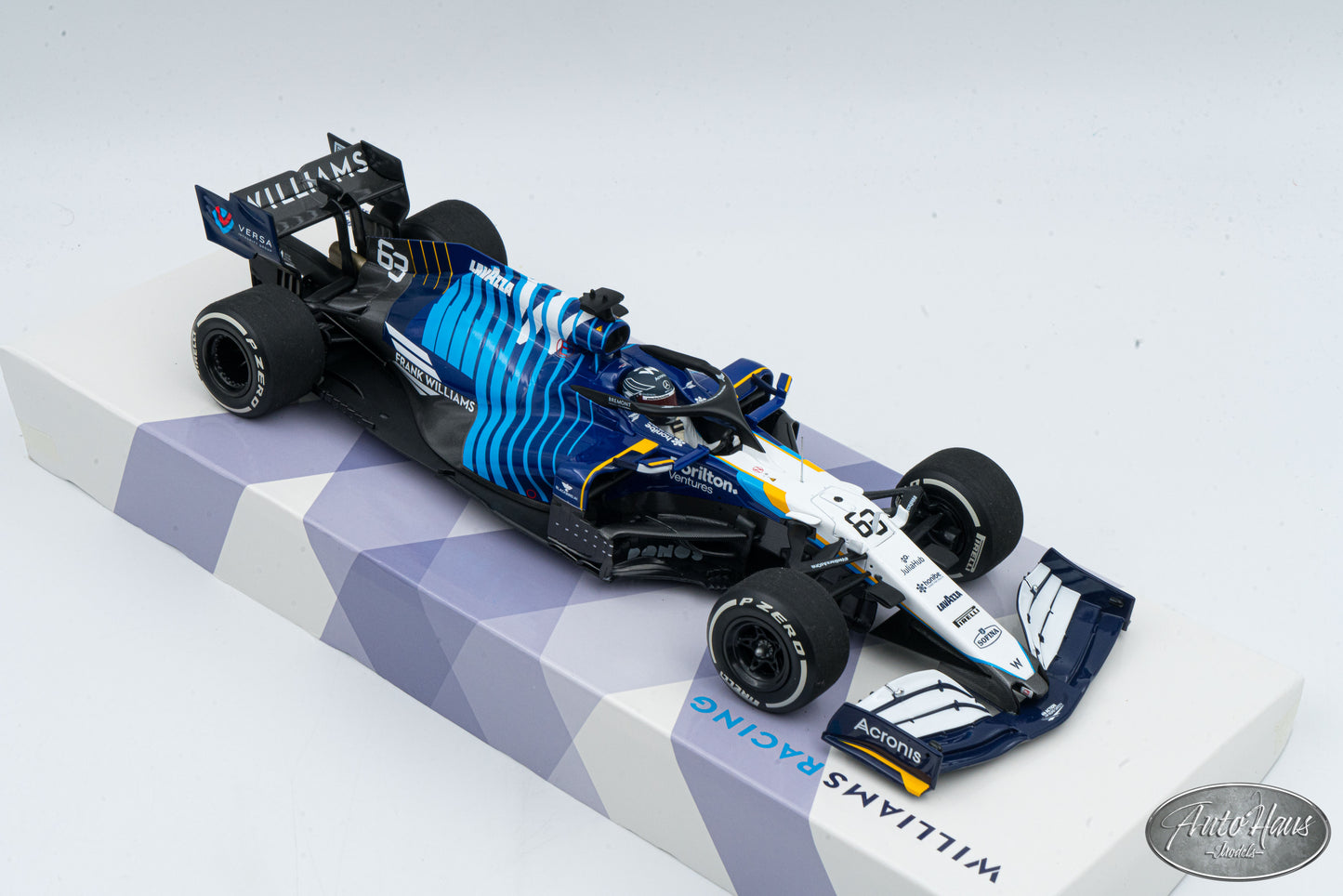 1/18 Minichamps Williams Racing Mercedes FW43B George Russell Saudi Arabia GP 2021