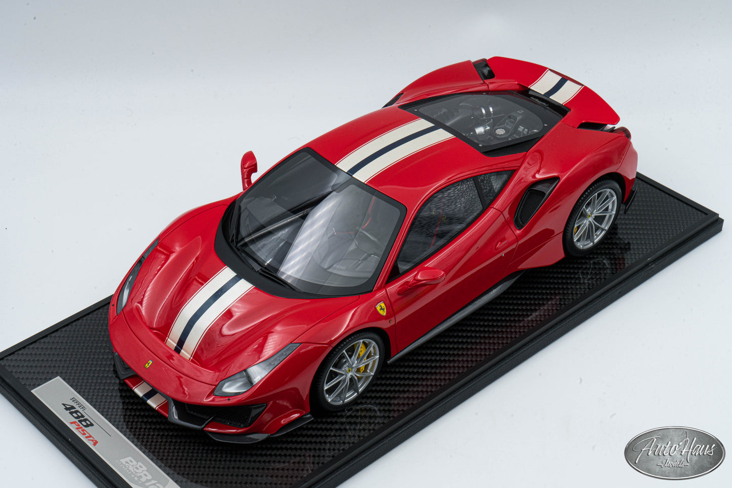 1/12 BBR Ferrari 488 Pista Rosso Corsa Red